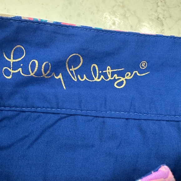 Lilly Pulitzer Callan 5” Shorts Drop Me A Lime Size 2 - Picture 7 of 7